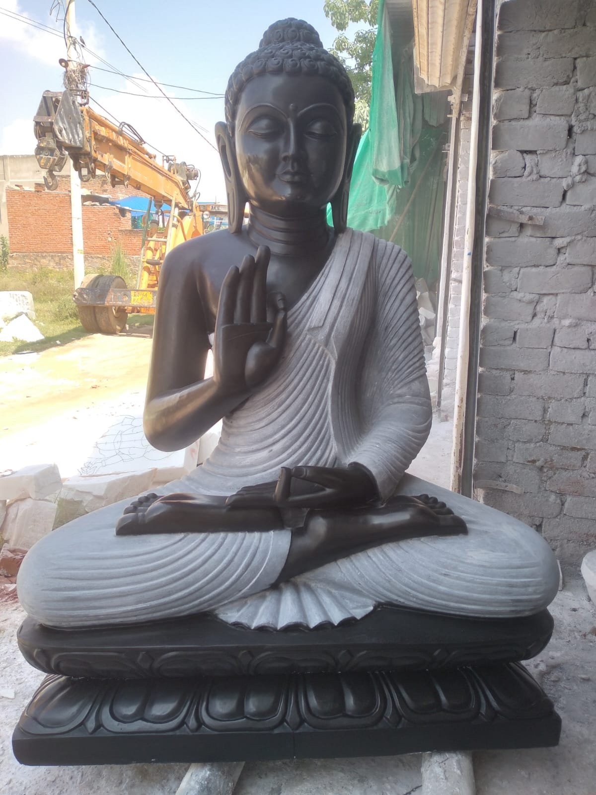 Marble Budha Statue